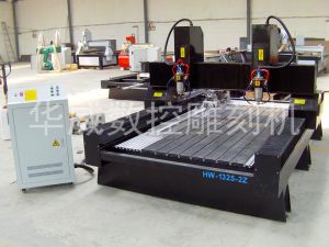 商丘梁园区双头立体多功能石材雕刻机HW-1325-2Z